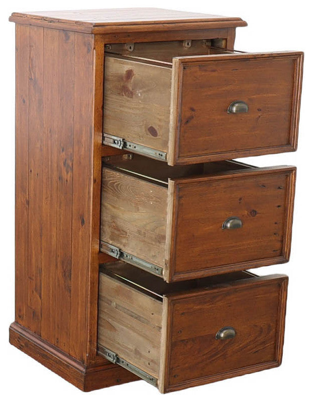 Lifestyle File Cabinet, Brown