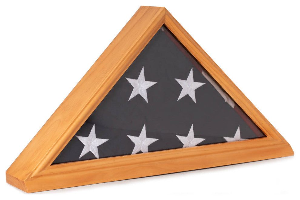 White Oak Memorial Flag Display Case