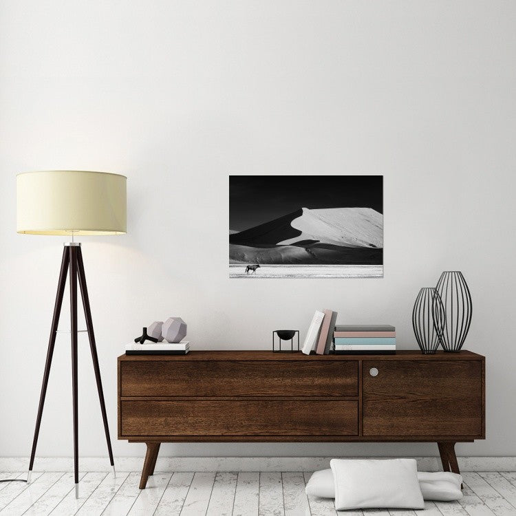 "The Solitary" Stretched Canvas Giclee by Mathilde Guillemot, 36x24"