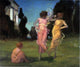 Charles Walter Stetson May Dance, 20"x25" Gallery Wrapped Canvas Print