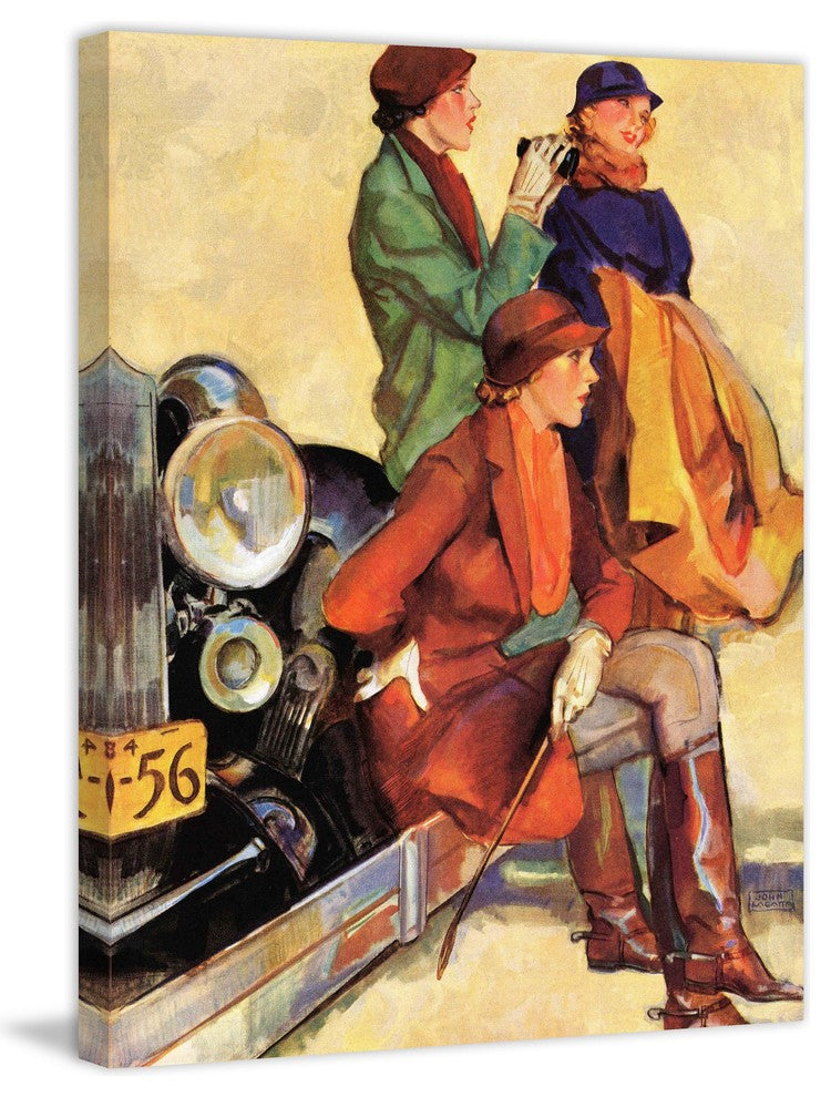 "Paradise Hawaii" Print on Canvas by Saturday Evening Post