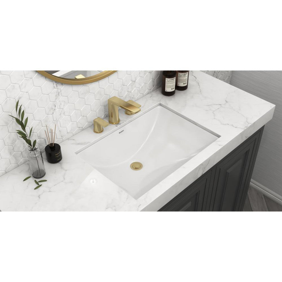 Ruvati 17 x 12 inch Undermount Bathroom Vanity Sink