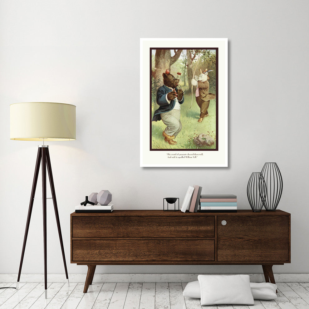 "Teddy Roosevelt's Bears: William Tell" Paper Print by R.K. Culver, 34"x50"