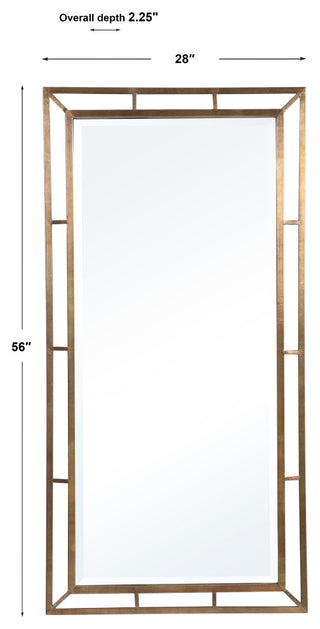 Uttermost Farrow Copper Industrial Mirror