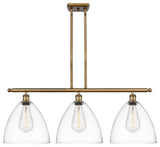 Innovations 516-3I-BB-GBD-122-LED 3 Light Island Light, Brushed Brass