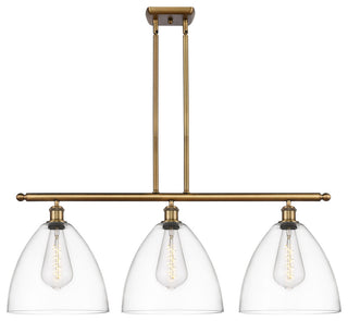 Innovations 516-3I-BB-GBD-122-LED 3 Light Island Light, Brushed Brass