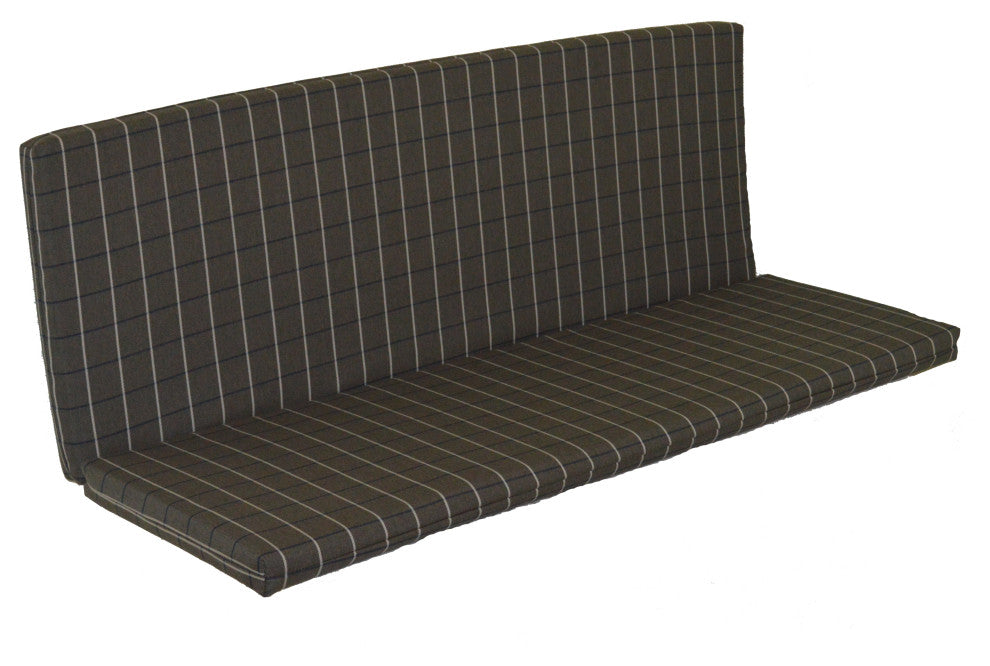 Full Bench Cushion, Cottage Gray, 6 Foot