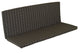 Full Bench Cushion, Cottage Gray, 6 Foot