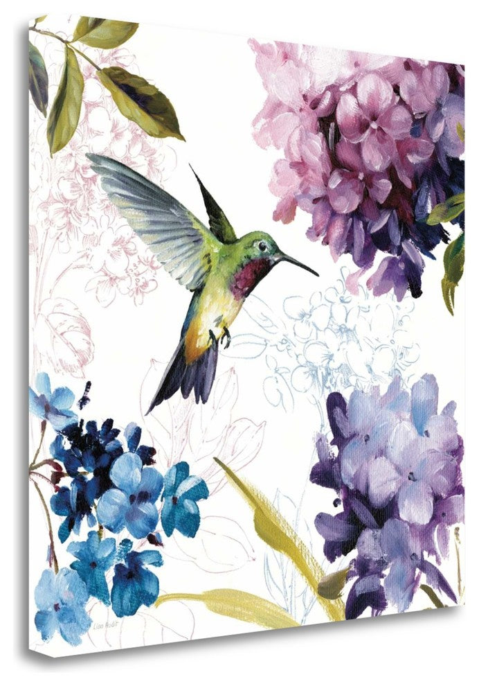 "Spring Nectar Square II" By Lisa Audit, Giclee Print on Gallery Wrap Canvas