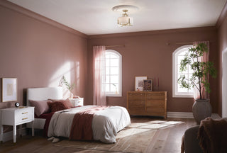 Malen 4 Light Semi Flush Light, Champagne Bronze