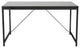 Gilbert Desk, Black With Black Frame