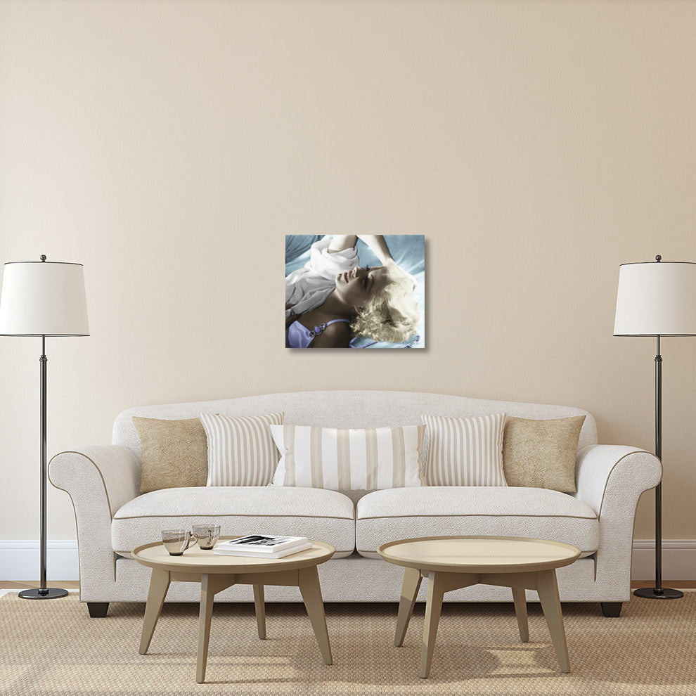"Jean Harlow" Stretched Canvas Giclee by Hollywood Photo Archive, 30"x24"