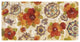 "Hibiscus and Mandala Flowers" Digital Paper Print by Silvia Vassileva, 50"x26"