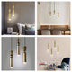 Modern Gold pendant Spotlight for Kitchen Island Lighting Acrylic Hanging Lights