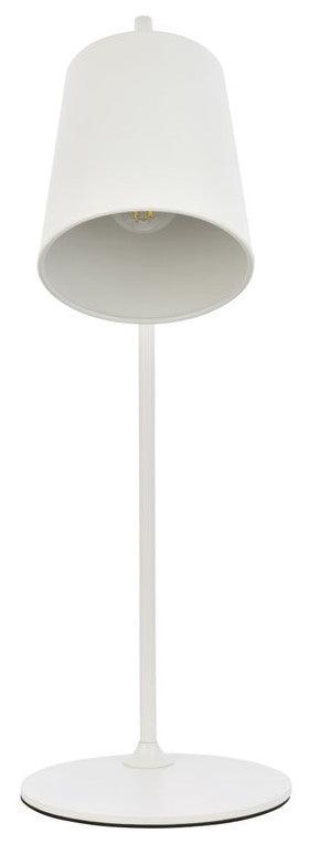 Lena 1-Light White Table Lamp