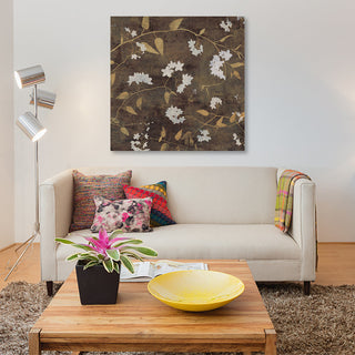 "Blossoms I" by Chris Donovan, Canvas Print, 26"x26"