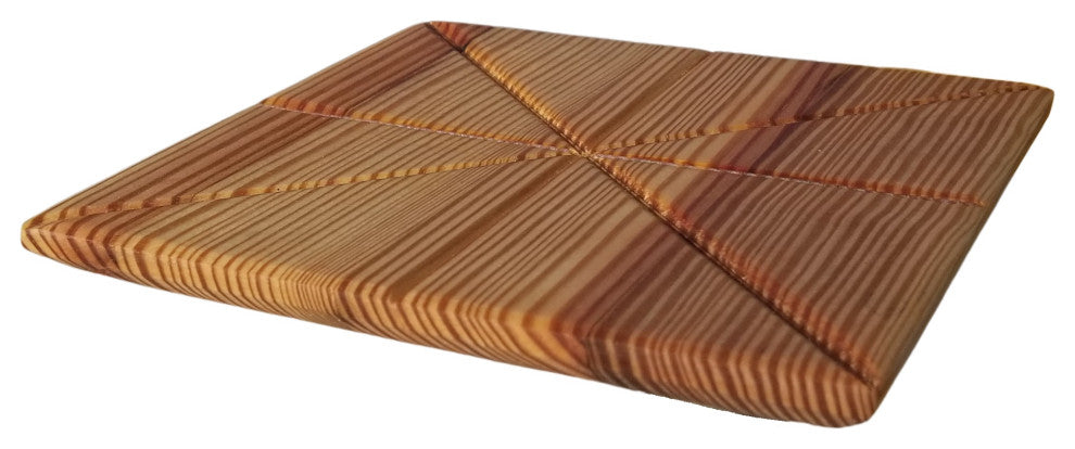 7" Square Reclaimed Wood Trivet