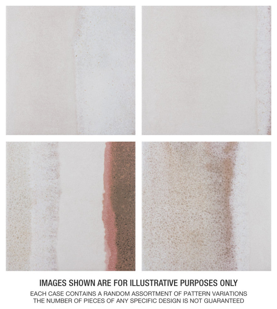 Matter Canvas Bone Red Porcelain Floor and Wall Tile