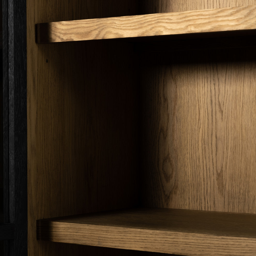 Millie Double Cabinet-Matte Black