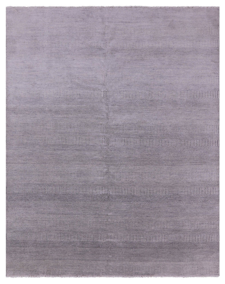8' 1" X 10' 1" Savannah Gabbeh Wool and Silk Area Rug Q4549