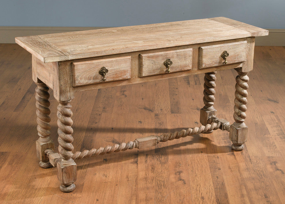 3 Drawer Console Table