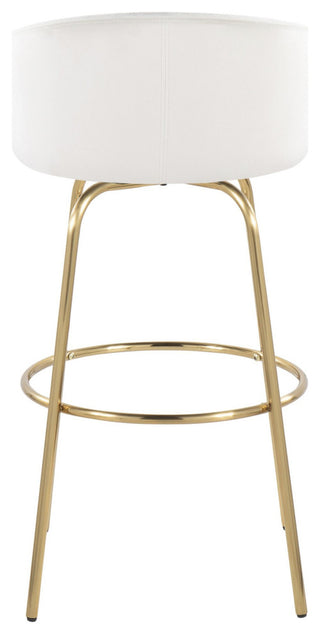 Claire 30" Fixed-Height Barstool, Set of 2