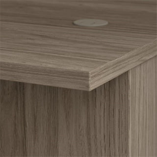 Office 500 Height Adjustable U Shaped Desk in Modern Hickory - Engineered Wood