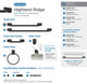 Amerock Highland Ridge Transitional Towel Bar, Oil Rubbed Bronze, 18" Center-to-