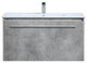 Elegant VF45036CG 36"Single Bathroom Floating Vanity, Concrete Gray