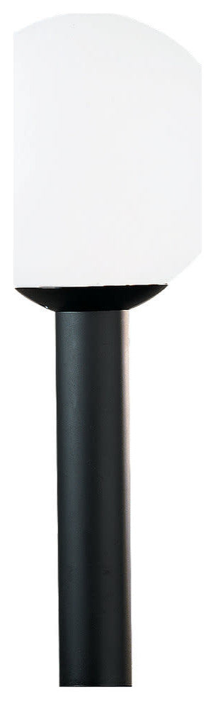 Generation Lighting 8252 13" Tall Outdoor Single Head Post Light - White