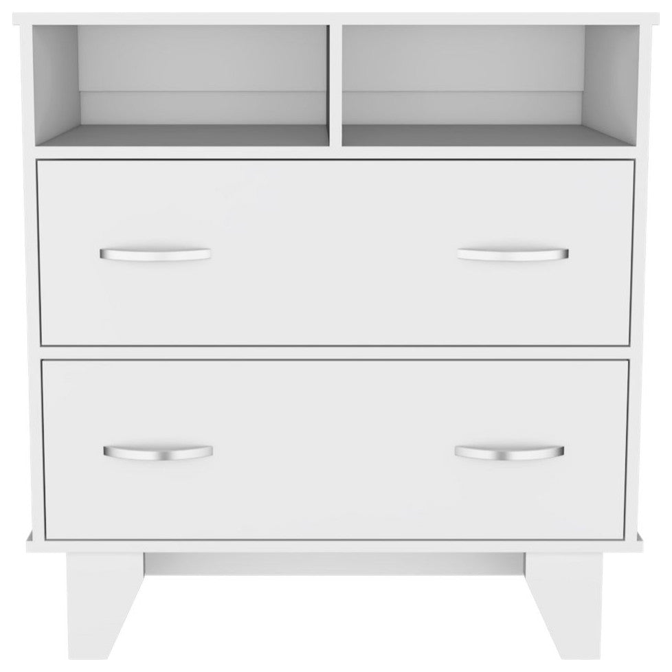 Portobelo Two Drawer Dresser, White