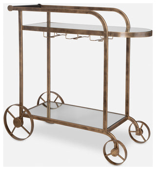 Full cart on white background