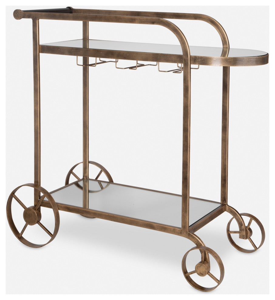 Full cart on white background