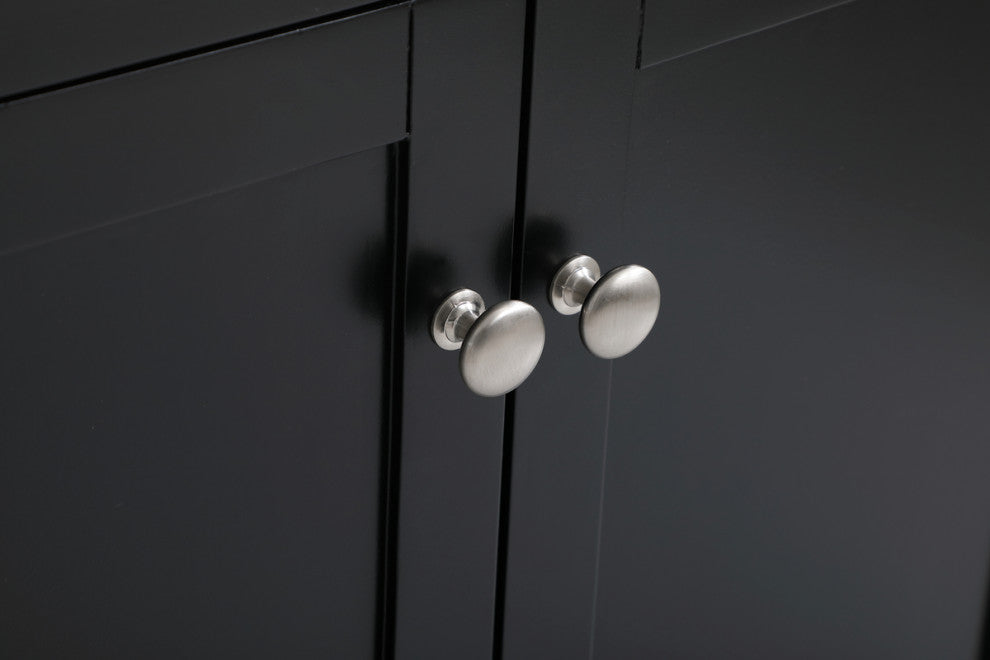 Home Living 22" Farmhouse Black-Light Bathroom Vanity