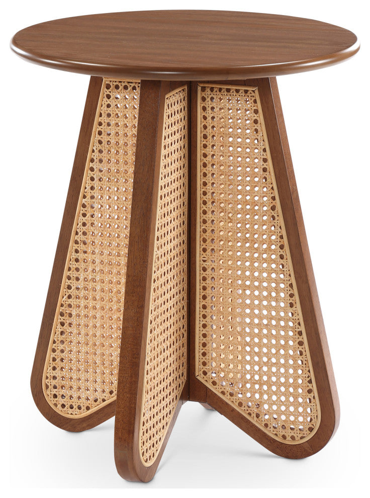 Butterfly End Table, Walnut