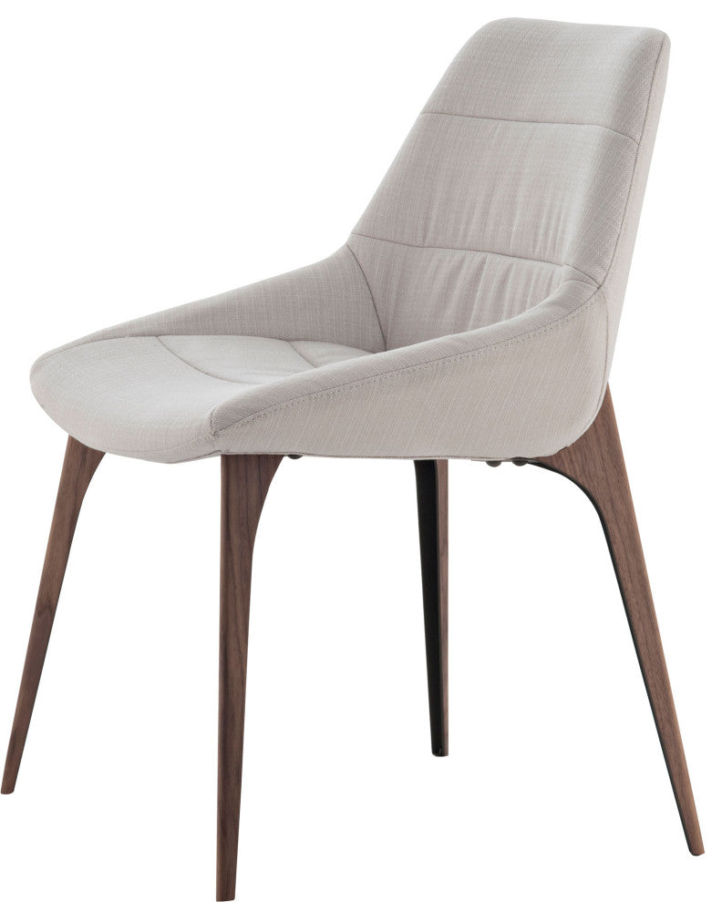 Rutgers Dining Chair, White Sand Fabric