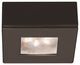 WAC Lighting LED Button Light, Dark Bronze, Square, 2700k Warm White