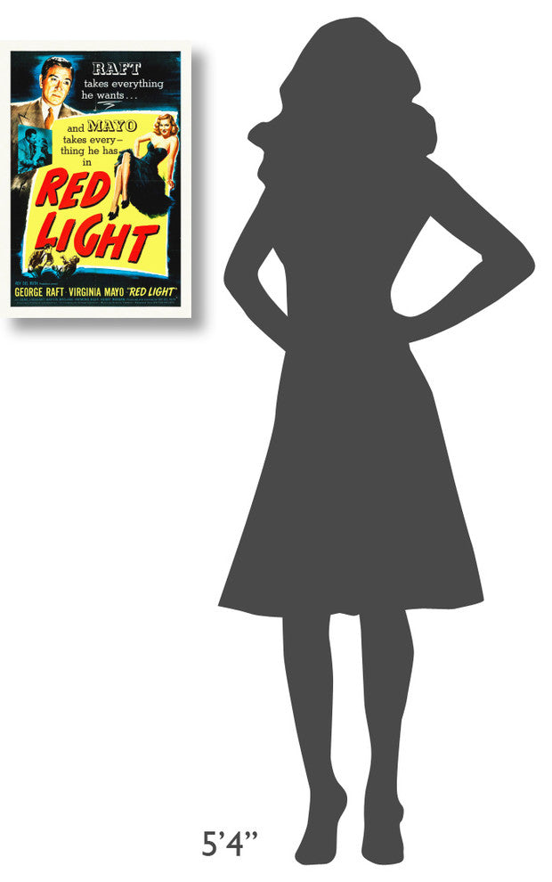 "Red Light" Stretched Canvas Giclee by Hollywood Photo Archive, 15x22"