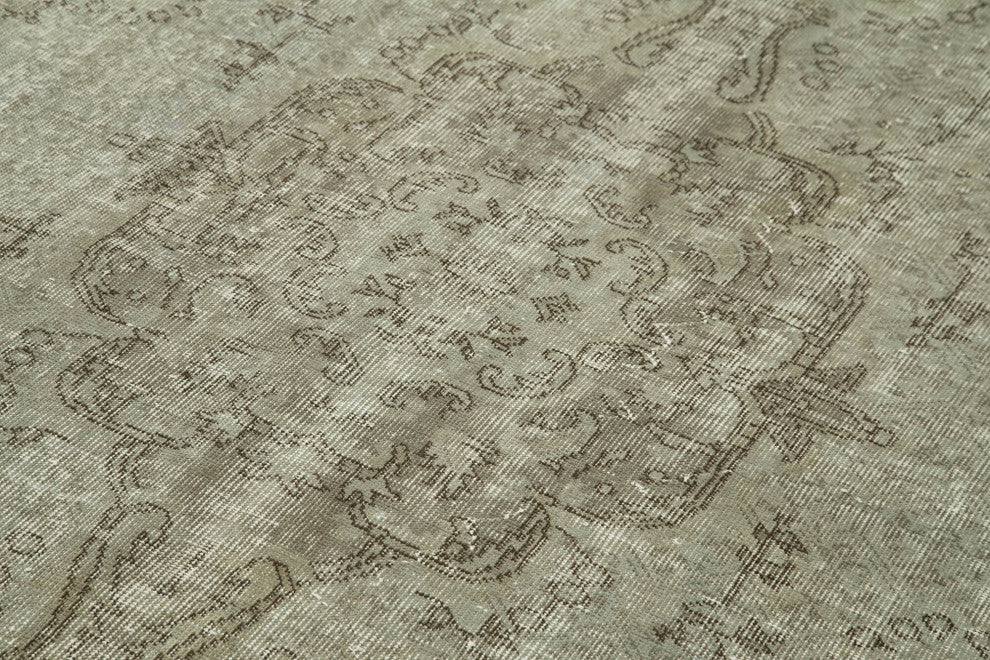 Rug N Carpet - Handwoven Turkish 5' 7" x 9' 2" Contemporary Overdyed Area Rug