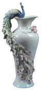 Prunus and Peacock Vase, Peacock