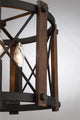 Quoizel Baron Three Light Semi-Flush Mount BRO1715MK