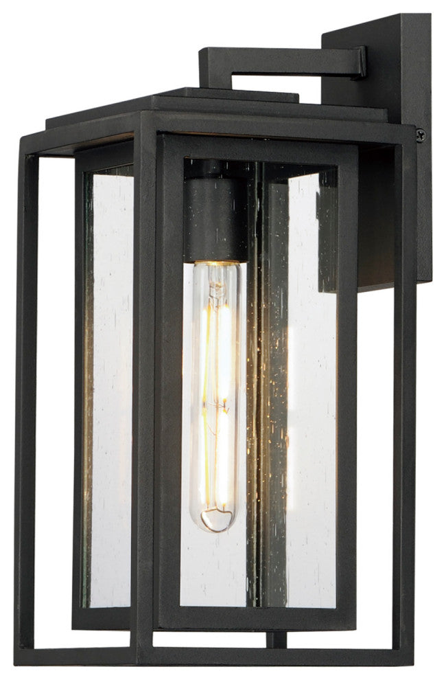 Maxim 3033CD Cabana 15" Tall Outdoor Wall Sconce - Black