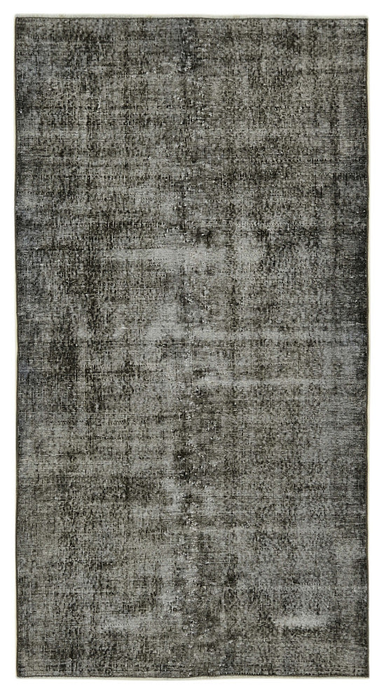 Rug N Carpet - Handmade Oriental 3' 7'' x 6' 9'' Unique Over-dyed Rug