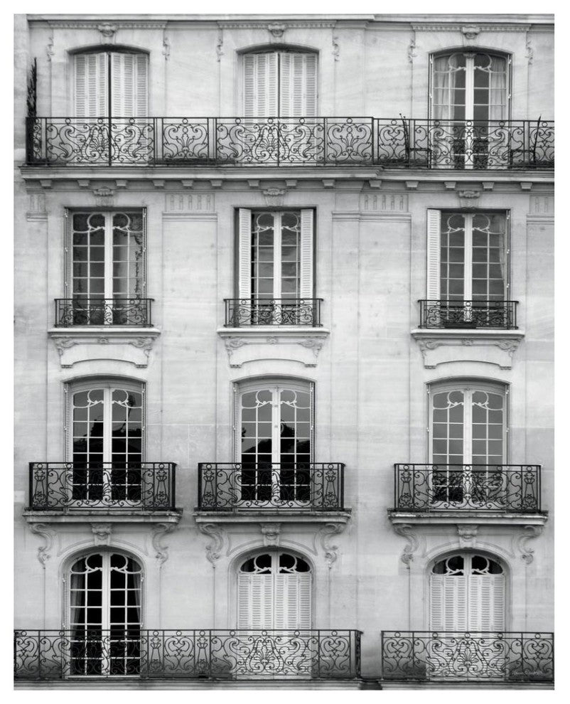 "Across the Street I" Digital Paper Print by Laura Marshall, 30"x37"