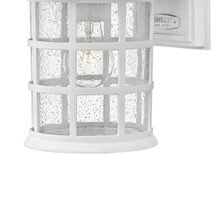 Hinkley Freeport Coastal Elements Small Wall Mount Lantern, Textured White