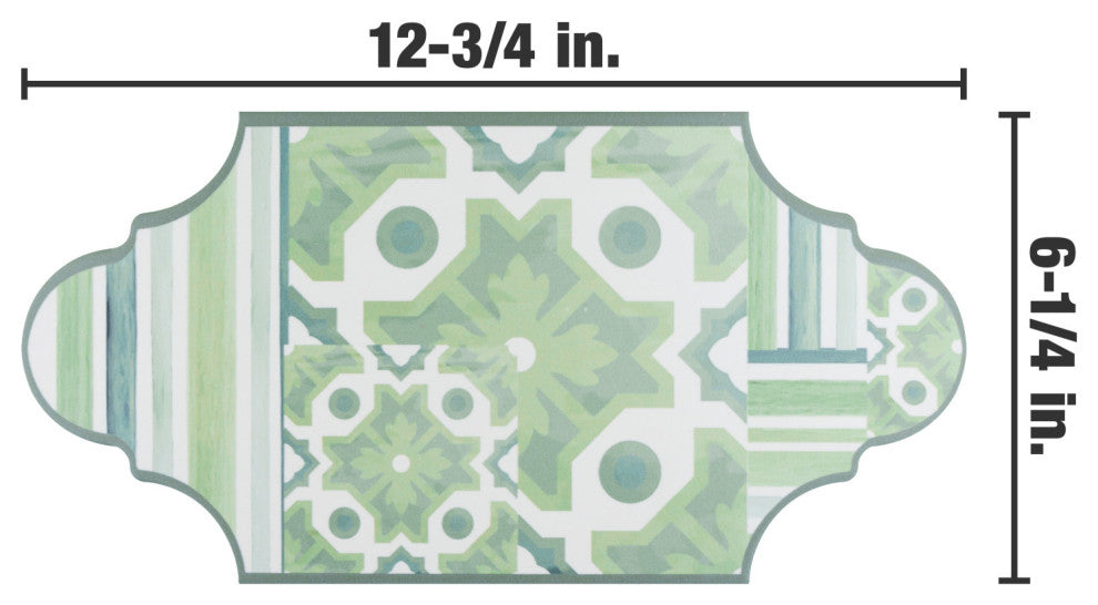 Royal Garden Provenzal Green Porcelain Floor and Wall Tile