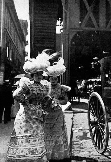 Fancy Hats, New York City - Fine Art Giclee Print 24" x 36"