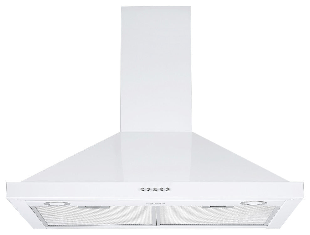 30" Convertible Wall Mount Pyramid Range Hood