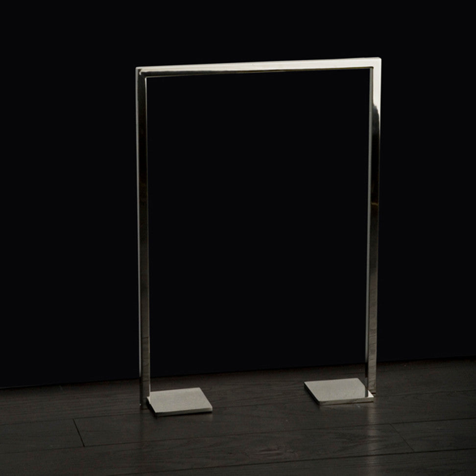 Lacava Linea Collection Towel Stand, Brushed Stainless Steel