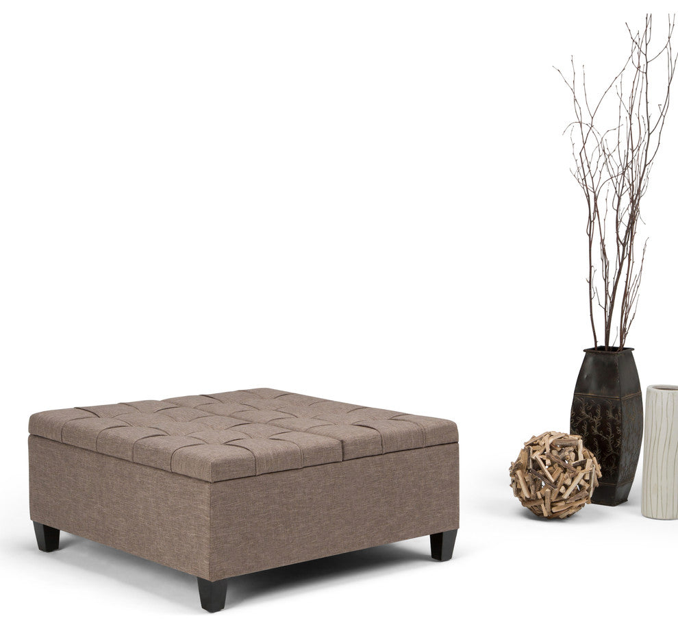 Harrison Coffee Table Storage Ottoman